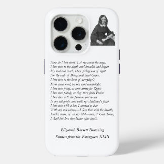 Coque Case-Mate iPhone Barrett Browning - Sonnets du Portugais 43
