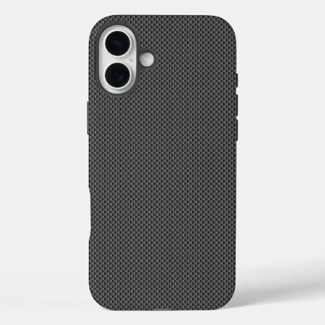 Coques Case-Mate iPhone Base noire de fibres de carbone (Verso)