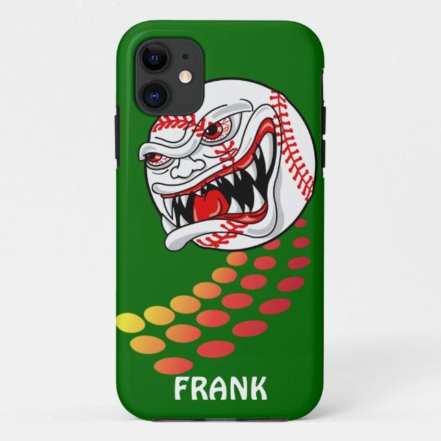 Coques Case-Mate iPhone Baseball avec dents - Personnalisable! (Dos)