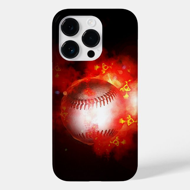 Coques Case-Mate iPhone Baseball flamboyant (Verso)