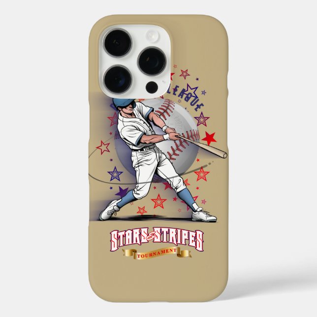 Coques Case-Mate iPhone Baseball Stars & Stripes | (Verso)