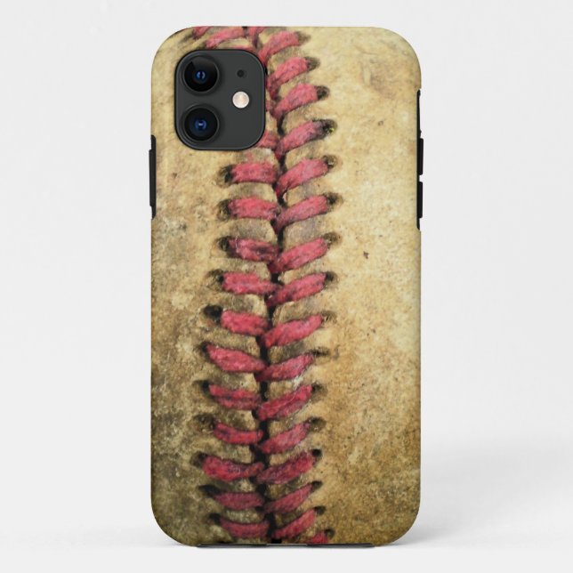 Coques Case-Mate iPhone Baseball vintage (Dos)