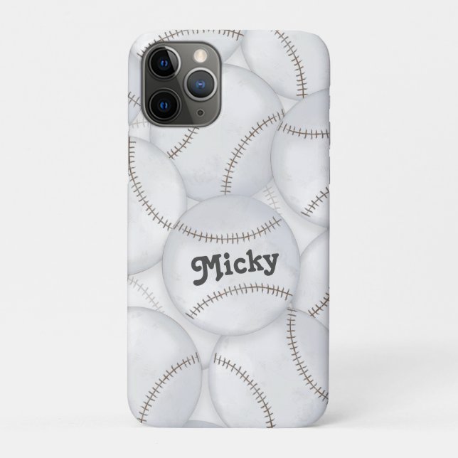 Coques Case-Mate iPhone Baseballs    (Dos)