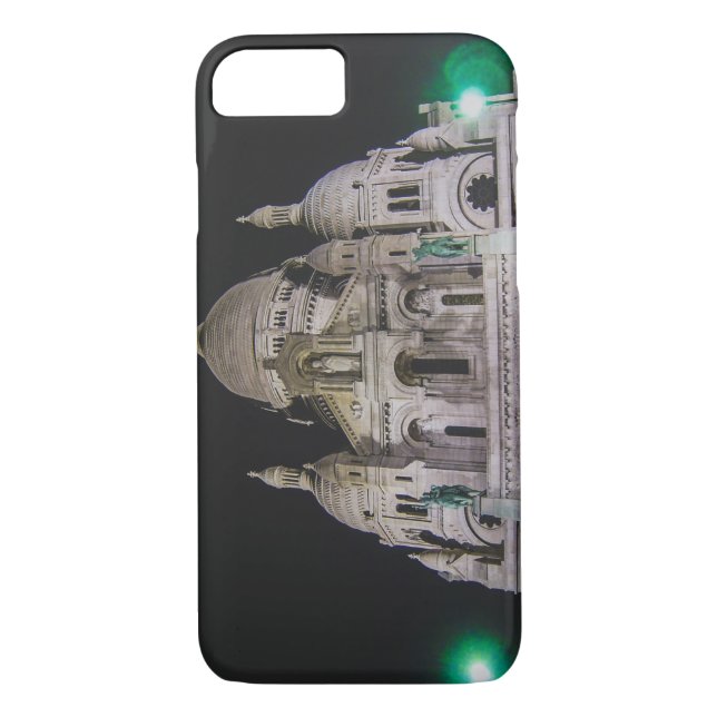 Coques Case-Mate iPhone Basilique du Sacré Cœur, Paris la nuit (Dos)