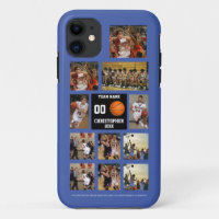 Basket-ball 11 Photo Collage personnalisé noir