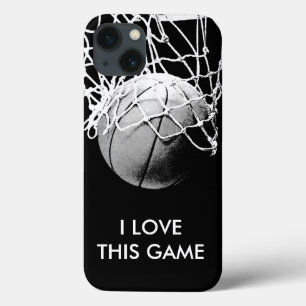 Etui iPhone Case-Mate Basket-ball Black & White Love