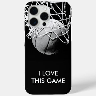 Coque Case-Mate iPhone Basket-ball Black & White Love