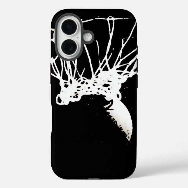 Coques Case-Mate iPhone Basket-ball Black White Pop Art (Verso)