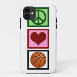 Coque Case-Mate iPhone Basket-ball d'amour de paix