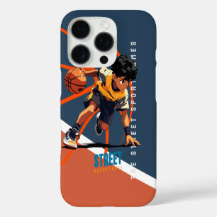 Coque iPhone 16 Pro Basket-ball de rue