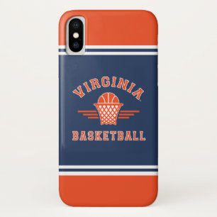 Coque Case-Mate Pour iPhone Basket-ball du logo   de cavaliers de la Virginie