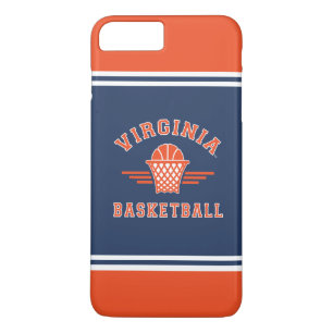Coque iPhone 7 Plus Basket-ball du logo   de cavaliers de la Virginie