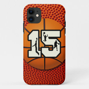 Coque Case-Mate iPhone Basket-ball du numéro 15
