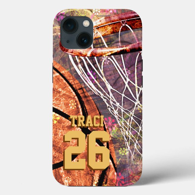 Coques Case-Mate iPhone Basket-ball féminin (Verso)