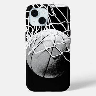 Coque Case-Mate iPhone Basket-ball noir blanc