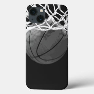 Etui iPhone Case-Mate Basket-ball noir et blanc