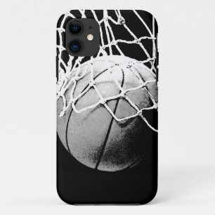 Coque Case-Mate iPhone Basket-ball noir et blanc