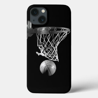 Etui iPhone Case-Mate Basket-ball noir et blanc