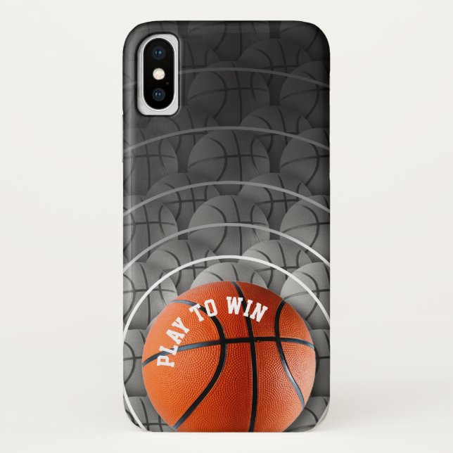 Coques Case-Mate iPhone Basket-ball personnalisé (Dos)