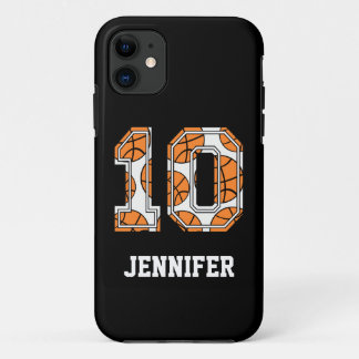 Case-Mate iPhone Case Basket-ball personnalisé numéro 10