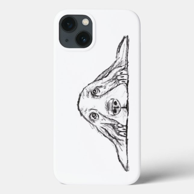 Coques Case-Mate iPhone basset blanc (Verso)