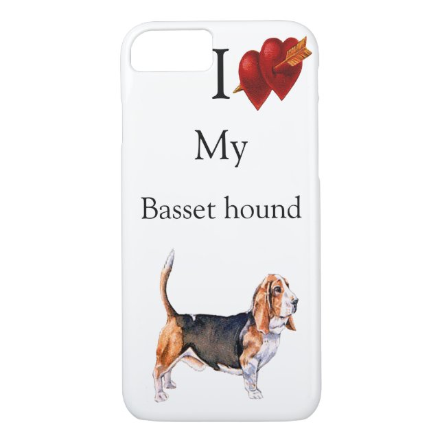 Coques Case-Mate iPhone Basset hound (Dos)