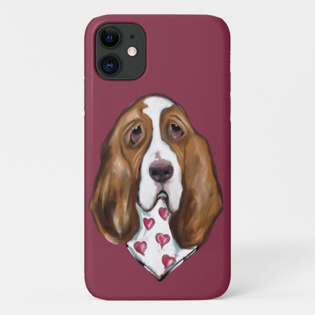 COQUES Case-Mate iPhone BASSET HOUND (Dos)