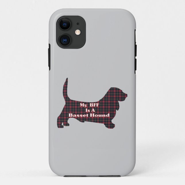 Coques Case-Mate iPhone Basset Hound BFF (Dos)