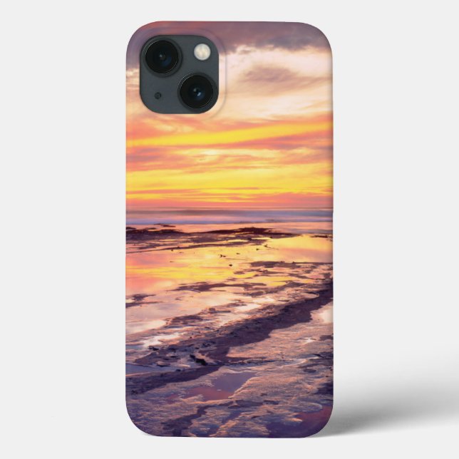 Coques Case-Mate iPhone bassins de marée de Sunset Cliffs (Verso)