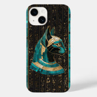 Bastet, déesse chatte égyptienne - Art mosaïque
