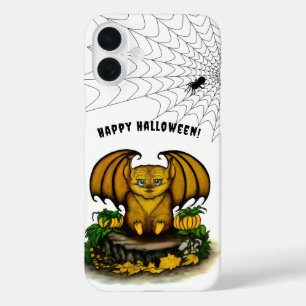 Coque Pour iPhone 16 Plus Bat d'Halloween mignonne