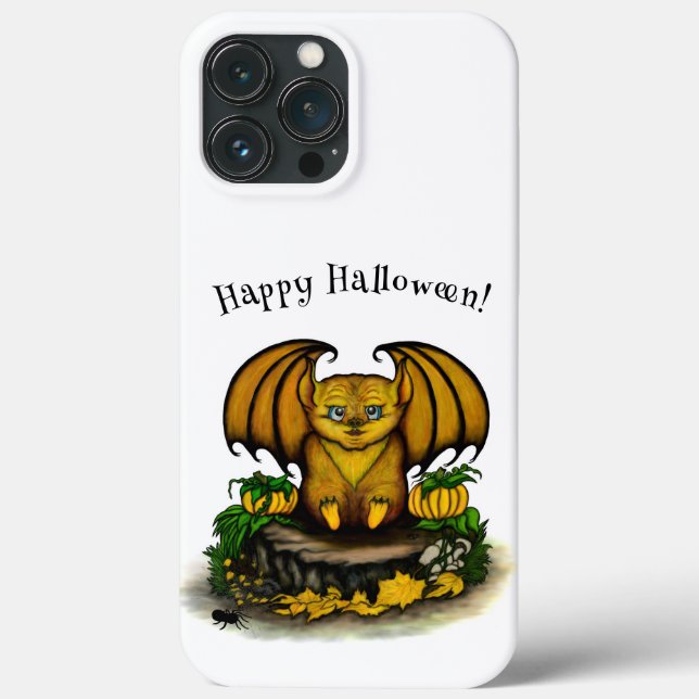 Coques Case-Mate iPhone Bat d'Halloween mignonne (Verso)