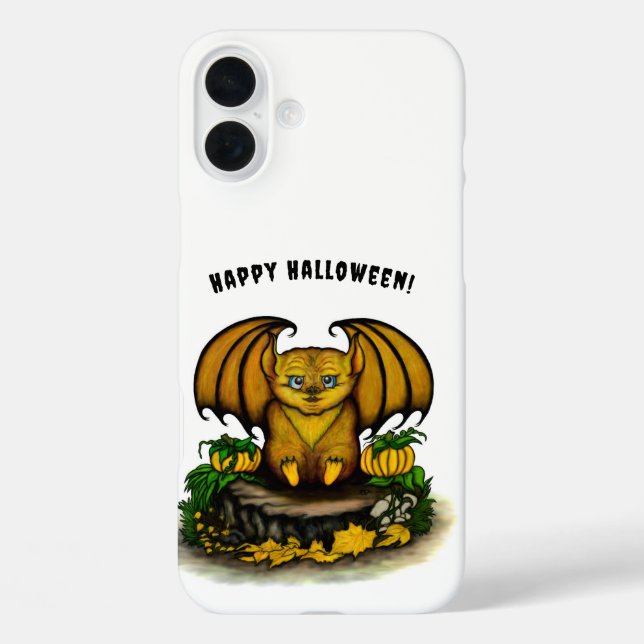 Coques Case-Mate iPhone Bat d'Halloween mignonne (Verso)