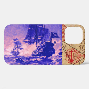 ETUI iPhone Case-Mate BATAILLE DE BATEAU PIRATE / CARTES DE TRÉSOR PIRAT