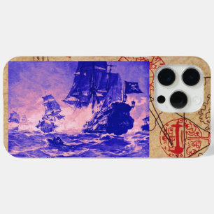 COQUE Case-Mate iPhone BATAILLE DE BATEAU PIRATE / CARTES DE TRÉSOR PIRAT