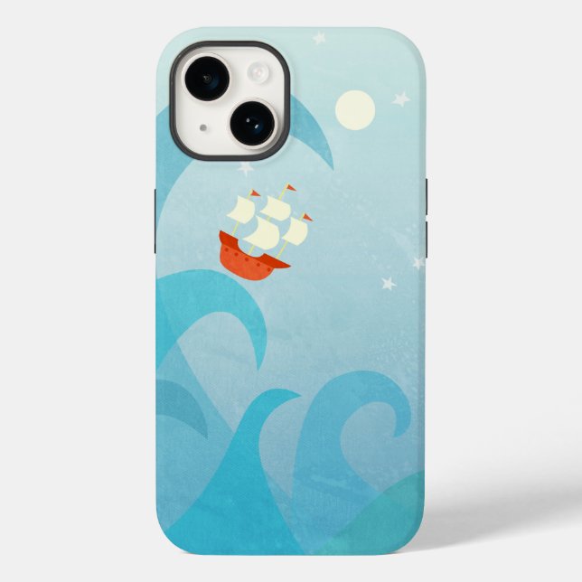 Coques Case-Mate iPhone Bateau à voile Art (Verso)