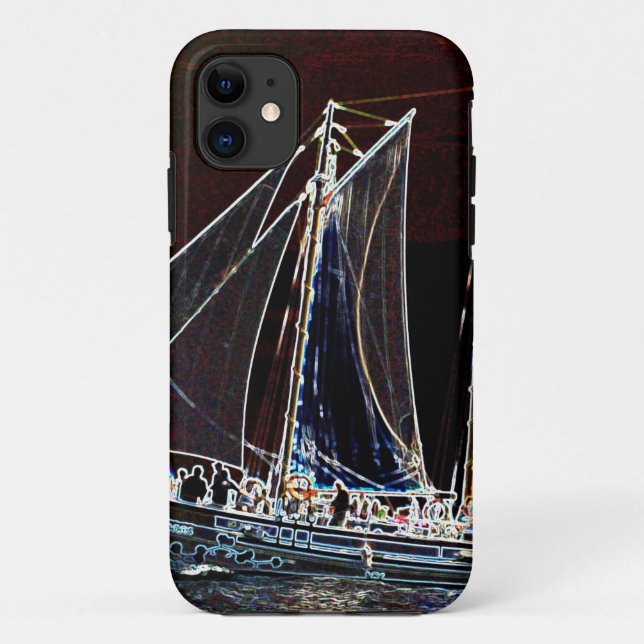 Coques Case-Mate iPhone Bateau à voile - Photo Abstraite (Dos)