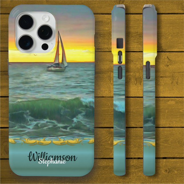 Coques Case-Mate iPhone Bateau à voile sur Banderas Bay 0884 (Créateur téléchargé)