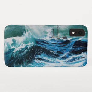 Coques Pour iPhone Bateau dans la mer dans la tempête