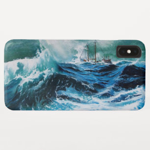 Coques Pour iPhone Bateau dans la mer dans la tempête