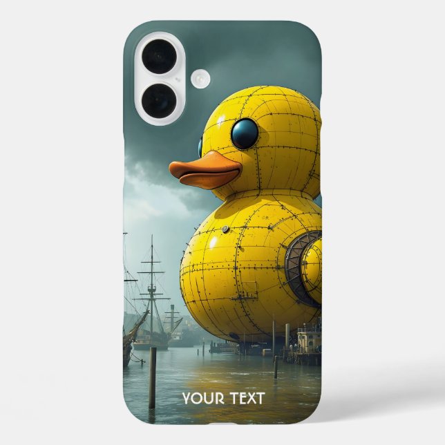 Coques Case-Mate iPhone Bateau de guerre Imaginaire Cute Duck (Verso)