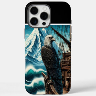 Coque iPhone 16 Pro Max Bateau Eagle Atop en mer