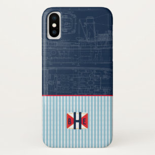 Case-Mate iPhone Case Bateau maritime nautique établissant l'été mari