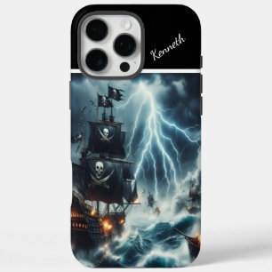 Coque iPhone 16 Pro Max Bateau Pirate En Tempête