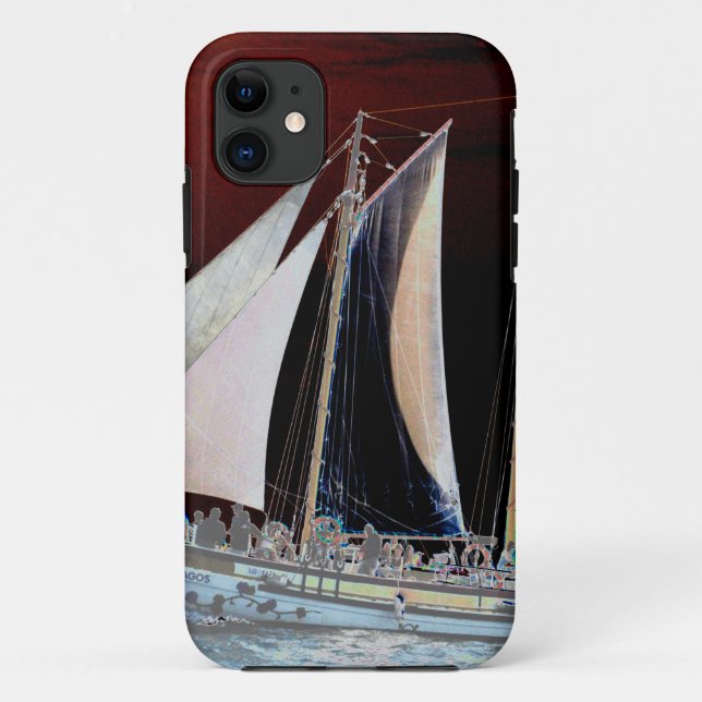 Coques Case-Mate iPhone Bateaux à voile (Dos)
