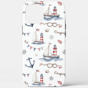 Case-Mate iPhone Case Bateaux à voile de la fête nationale côtière Phare