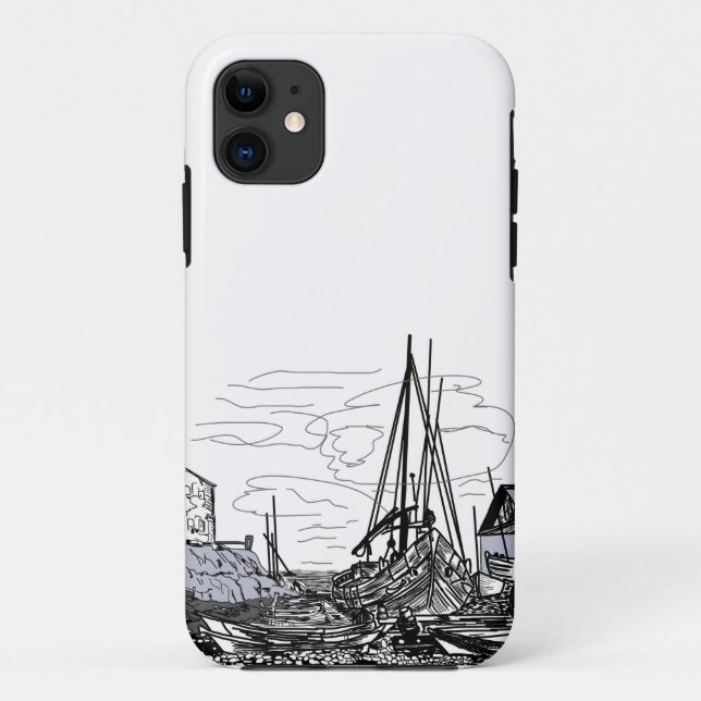 Coques Case-Mate iPhone bateaux sur l'eau (Dos)