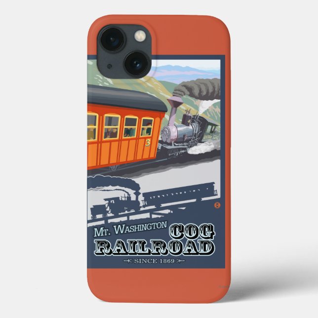 Coques Case-Mate iPhone Bâti Washington, nouveau chemin de fer de (Verso)