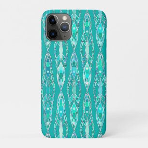 Coques Pour iPhone Batik Tribal - Turquoise et Aigue-Marine