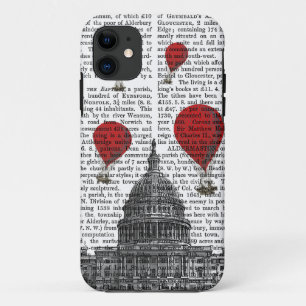 Coques Pour iPhone Bâtiment de capitol des USA et ballons à air d'u